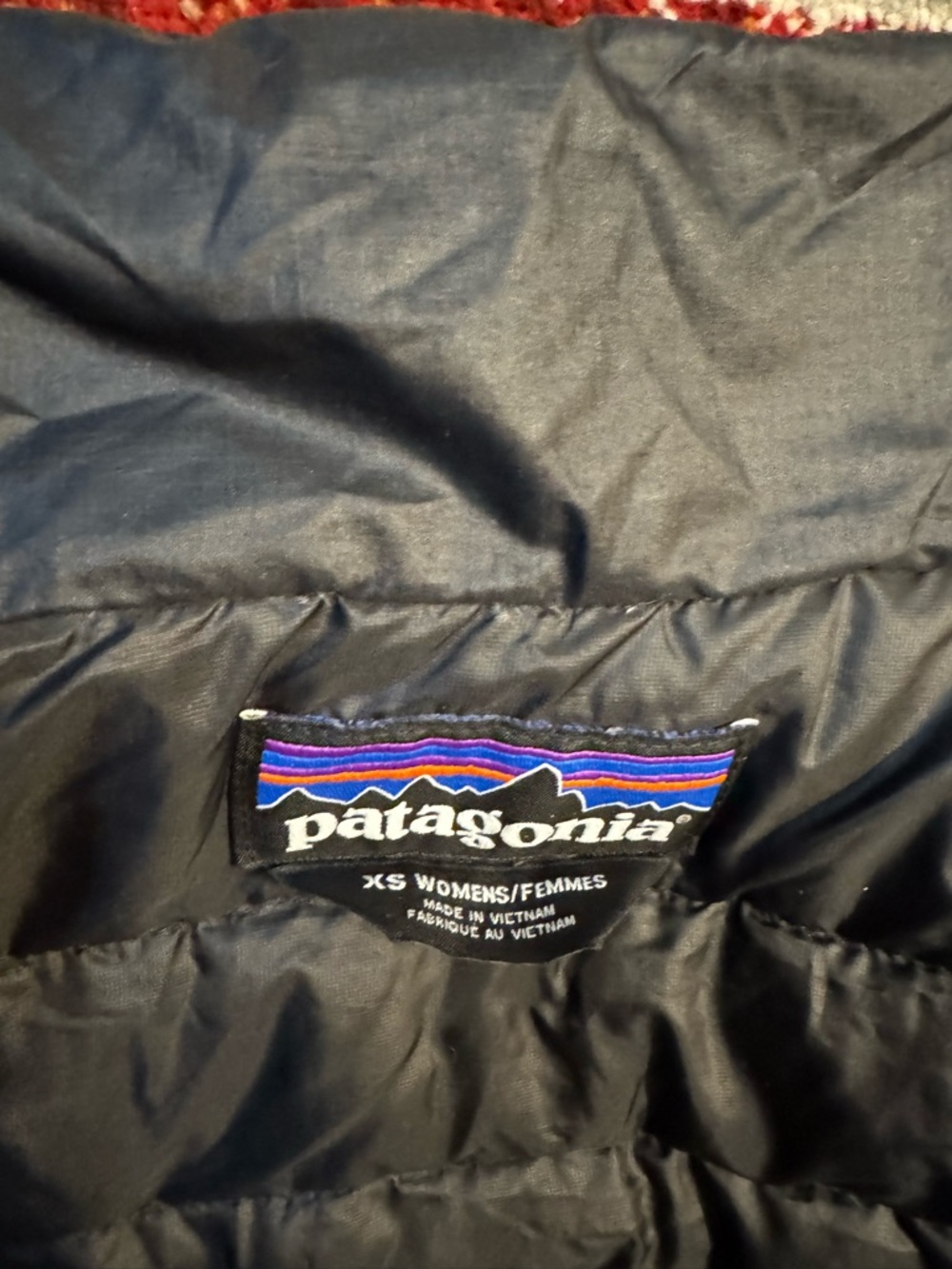 Patagonia Goosedown Vest Women’s Size XS Black - Picture 5 of 6